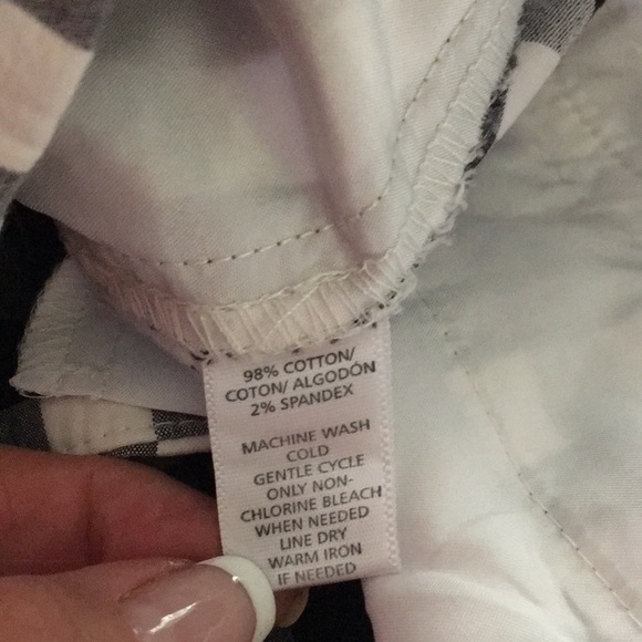 Ann Taylor Loft Gingham Julie Fit Slacks - Picture 8 of 8